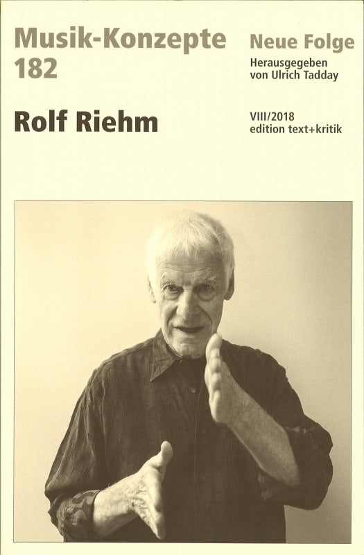 Tadday, Rolf Riehm (Text + Kritik)