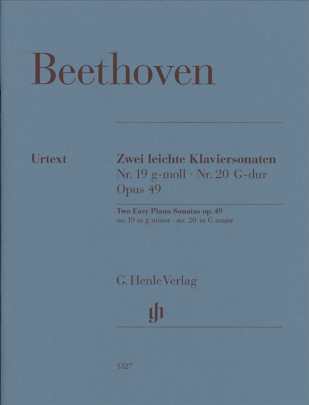 Beethoven, Sonatas No.19, 20 (rev.) (Henle)