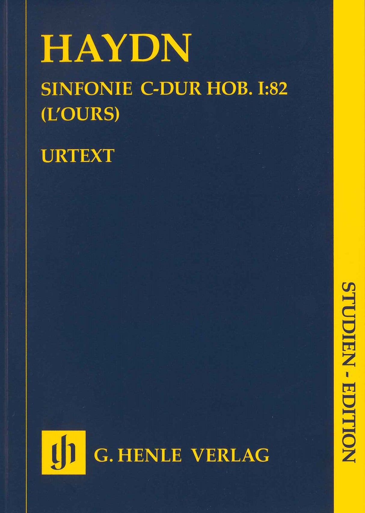Haydn, Symphony No. 82 in C 'L'ours' (Henle)