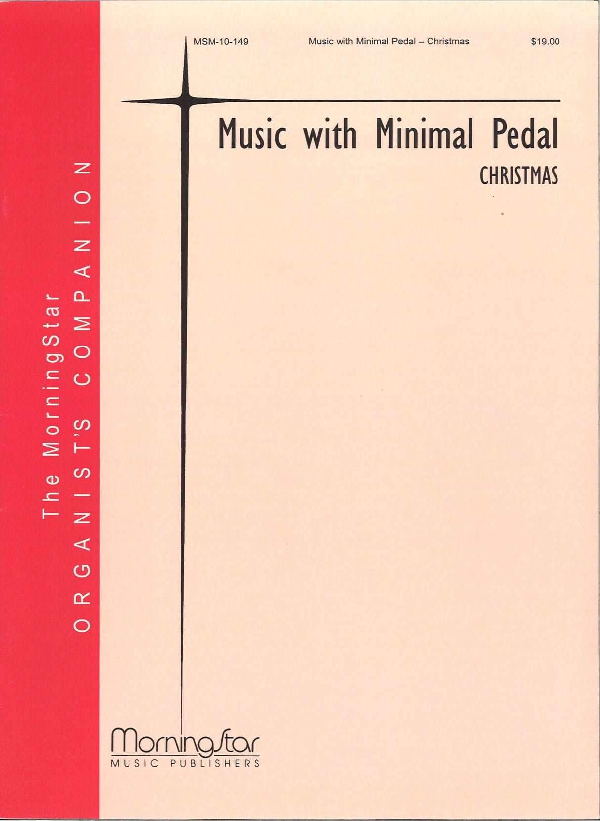 Music with Minimal Pedal: Christmas (MorningStar Music)