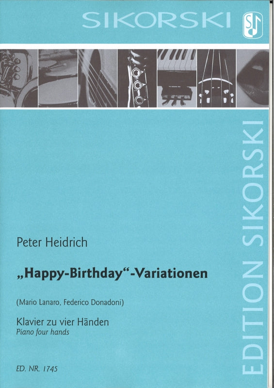 Heidrich, Happy Birthday Variations (Sikorski)