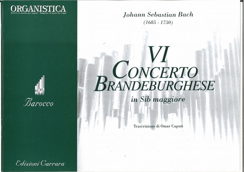 Bach, Brandenburg Concerto No. 6 (Carrara)