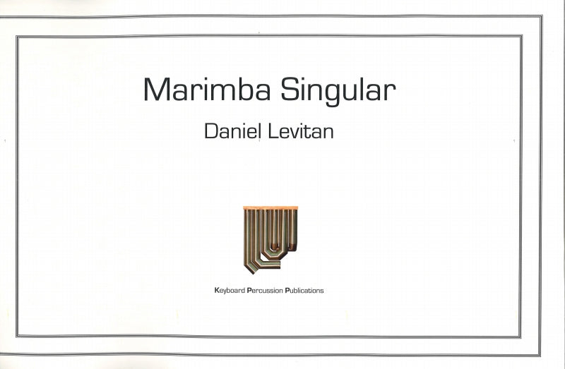 Levitan Marimba Singular (Keyboard Percussion Publications)