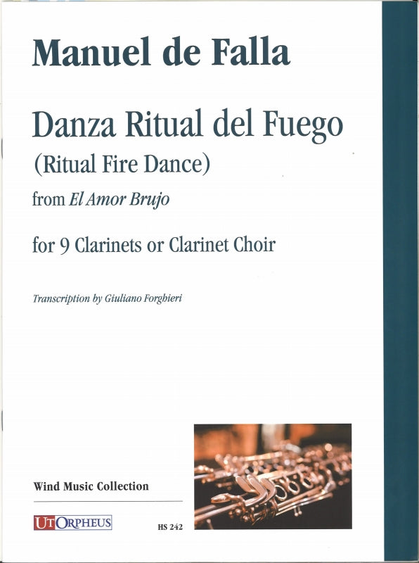 Falla, Ritual Fire Dance (9-part Cl.Ens) (Ut Orpheus)