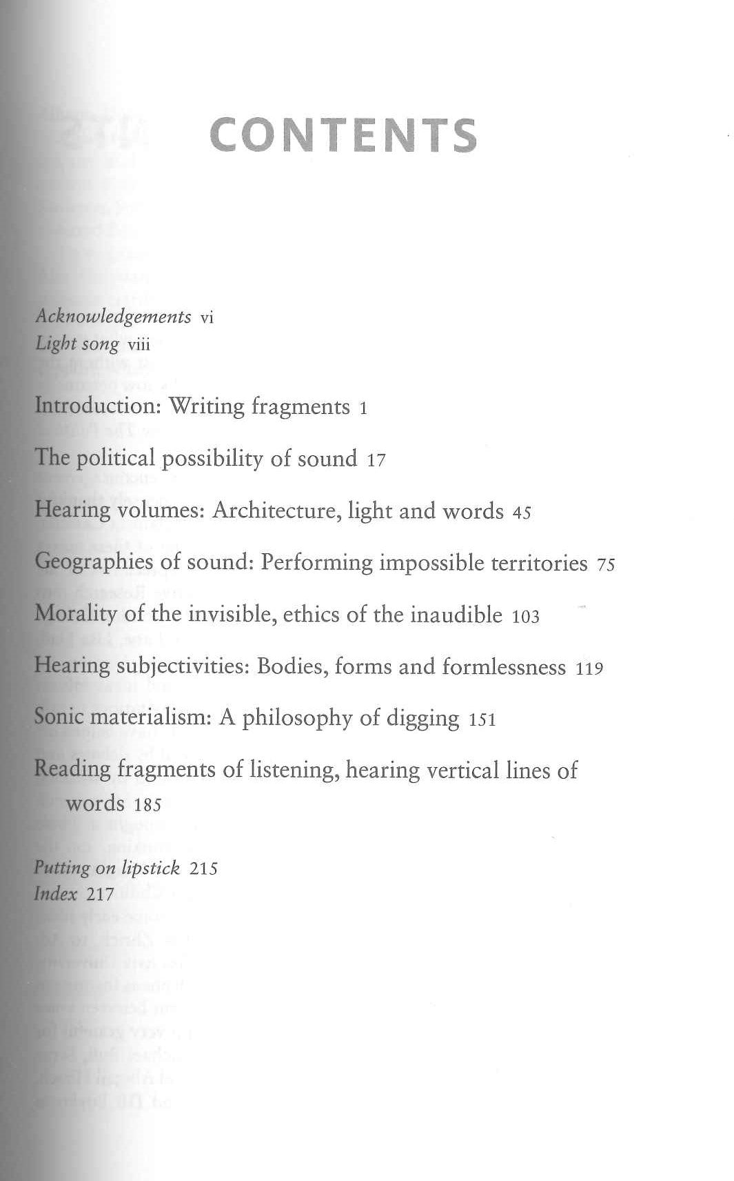 Voegelin, Political Possibility of Sound (Bloomsbury Academic)