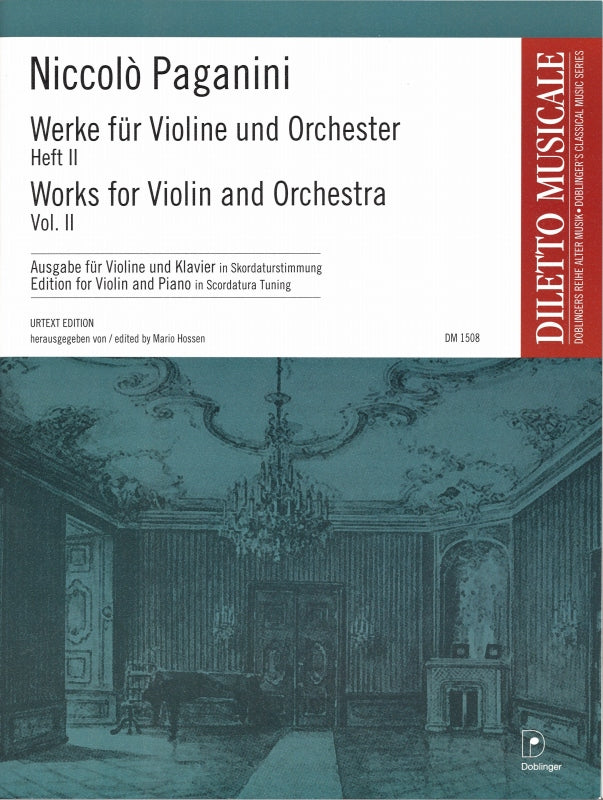 Paganini, Werke Vn,Orch 2: Scordatura (Doblinger)