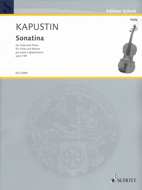 Kapustin, Sonatina op. 158 (Schott)