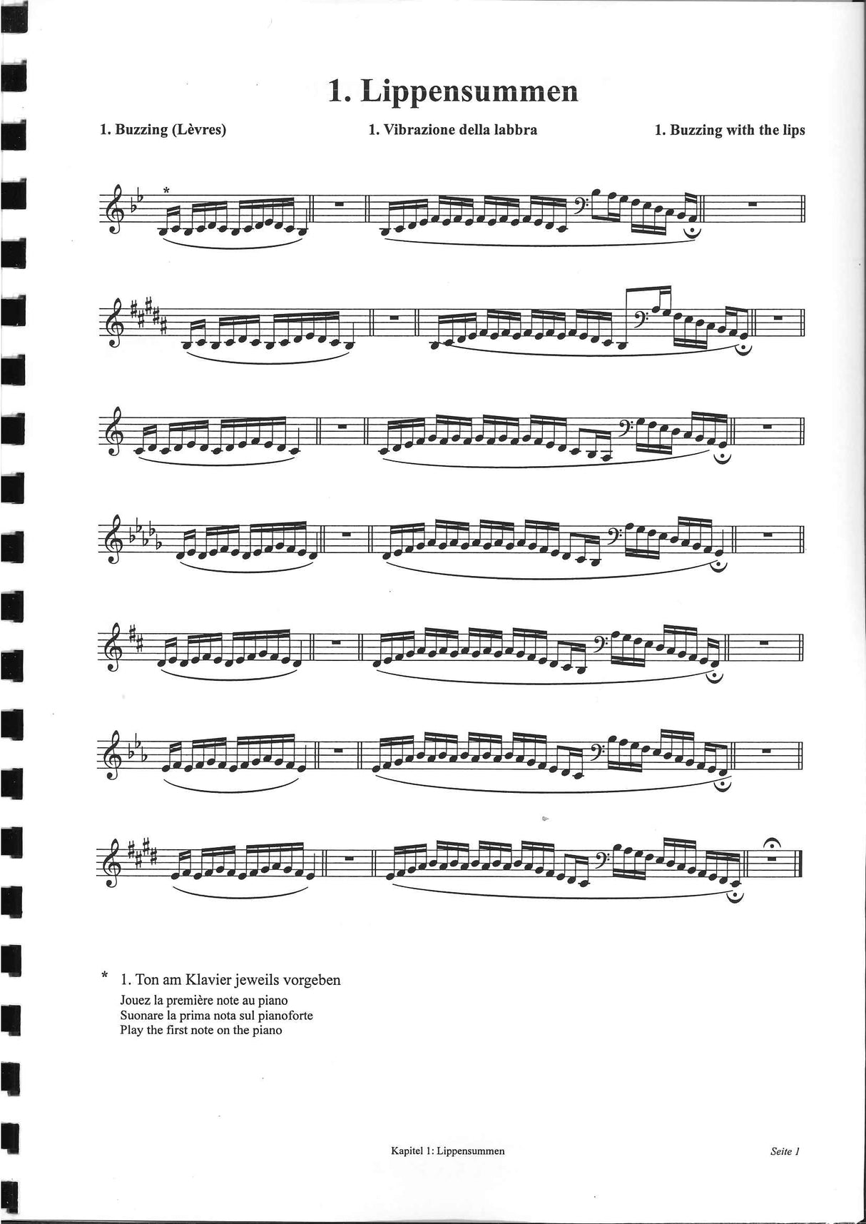 Rippas, Warming Up from the Middle (Topp Brass)