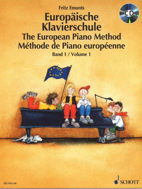 Emonts, Europaische Klavierschule 1(+CD) (Schott)