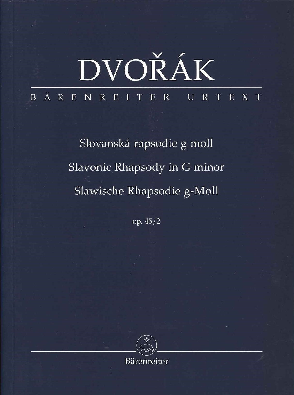 Dvorak, Slavonic Rhapsody op. 45/2 (Barenreiter)