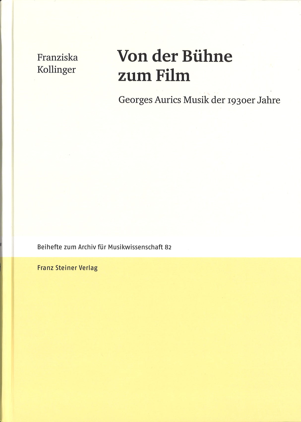 Kollinger, Von der Buhne zum Film: Georg (Franz Steiner)