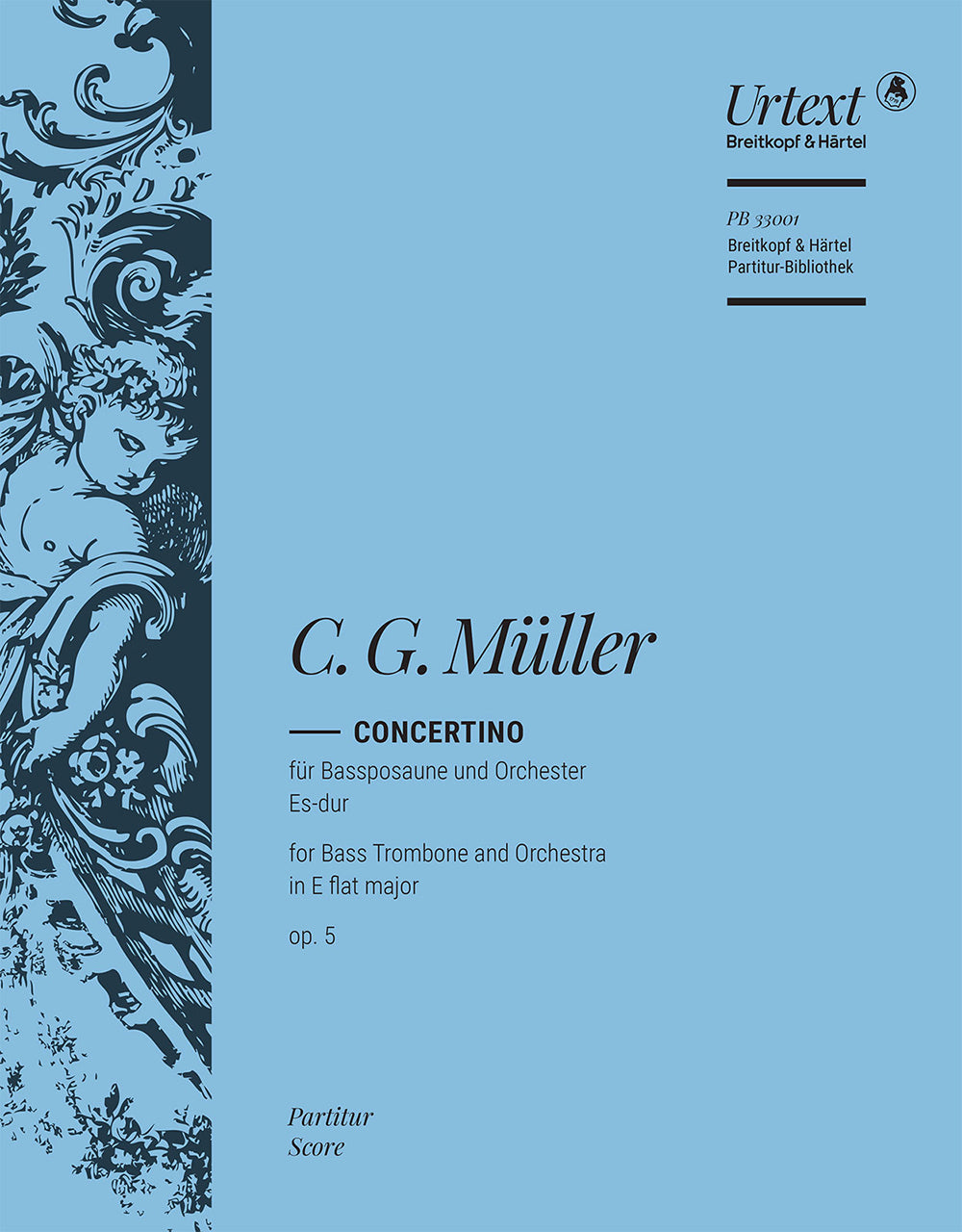 Muller, Concertino for Bass Trombone (Breitkopf)