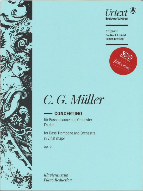 Muller, Concertino in Eb op. 5 (BTbn,Pf) (Breitkopf)