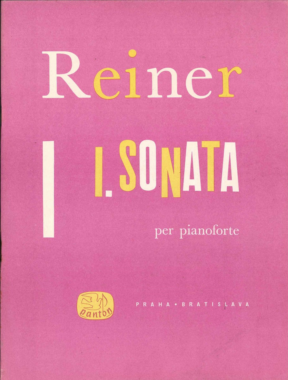 Reiner, Sonata No. 1 (Panton)