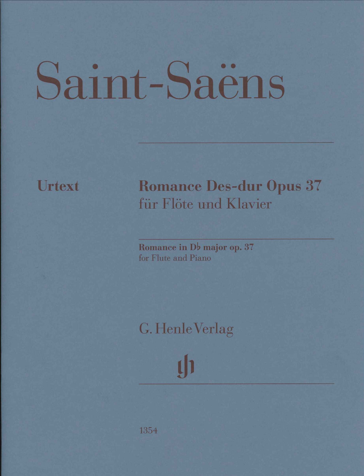 Saint-Saens, Romance op. 37 in Db (Henle)