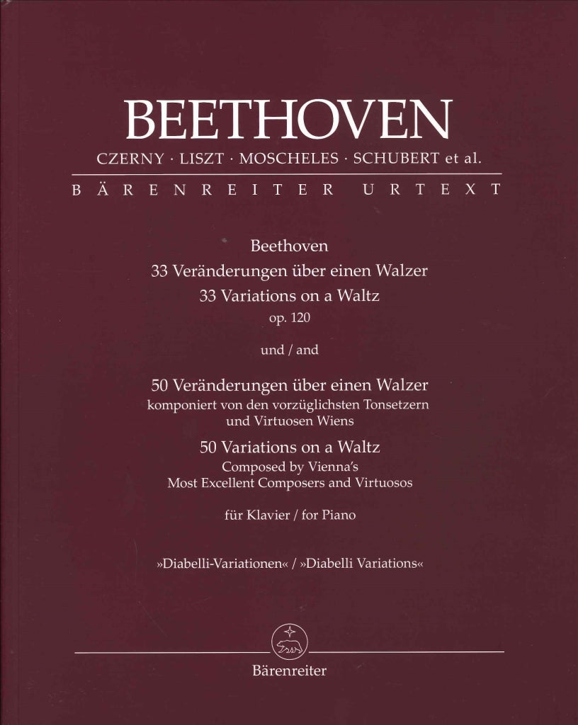 Beethoven, Diabelli Var. op. 120, etc. (Barenreiter)