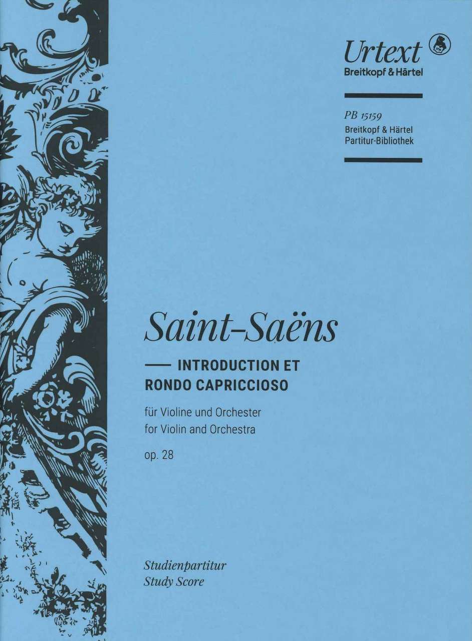 Saint-Saens, Intro & Rondo Study Score (Henle/Breitkopf)