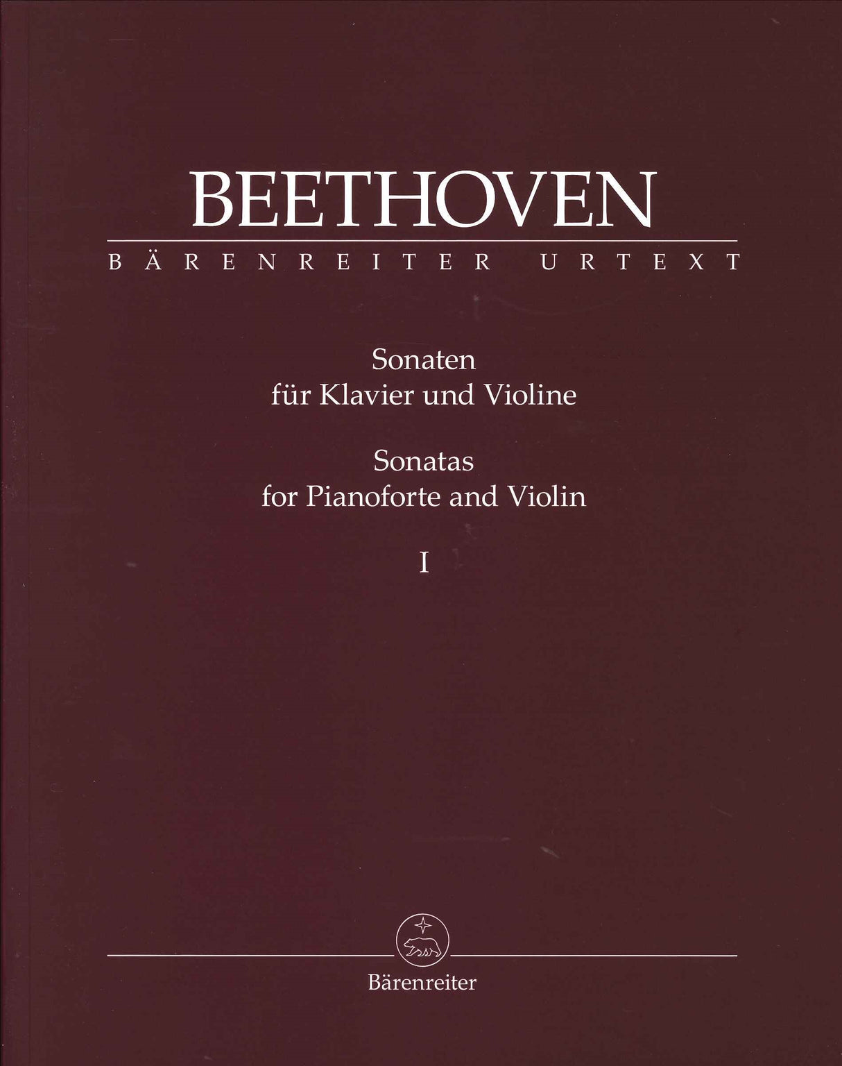 Beethoven, Sonatas 1: op. 12, 23, 24 (Barenreiter)