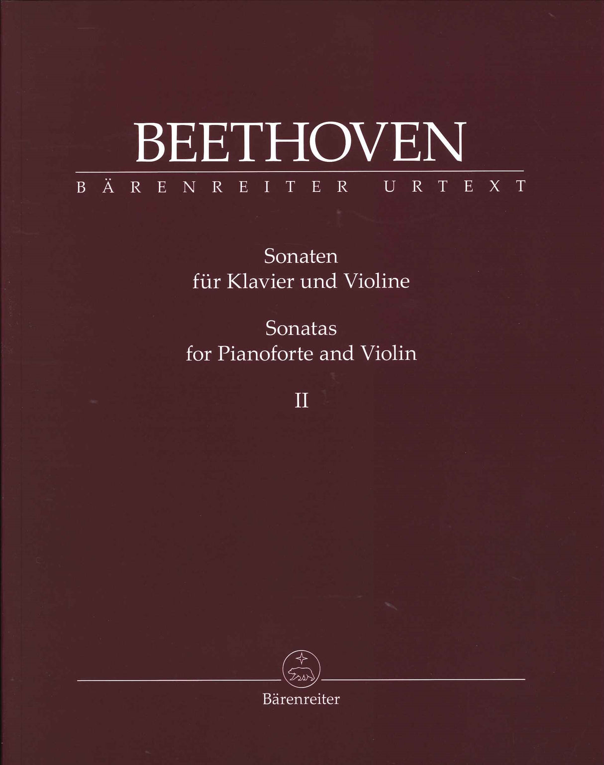 Beethoven, Sonatas 2: op. 30, 47, 96 (Barenreiter)
