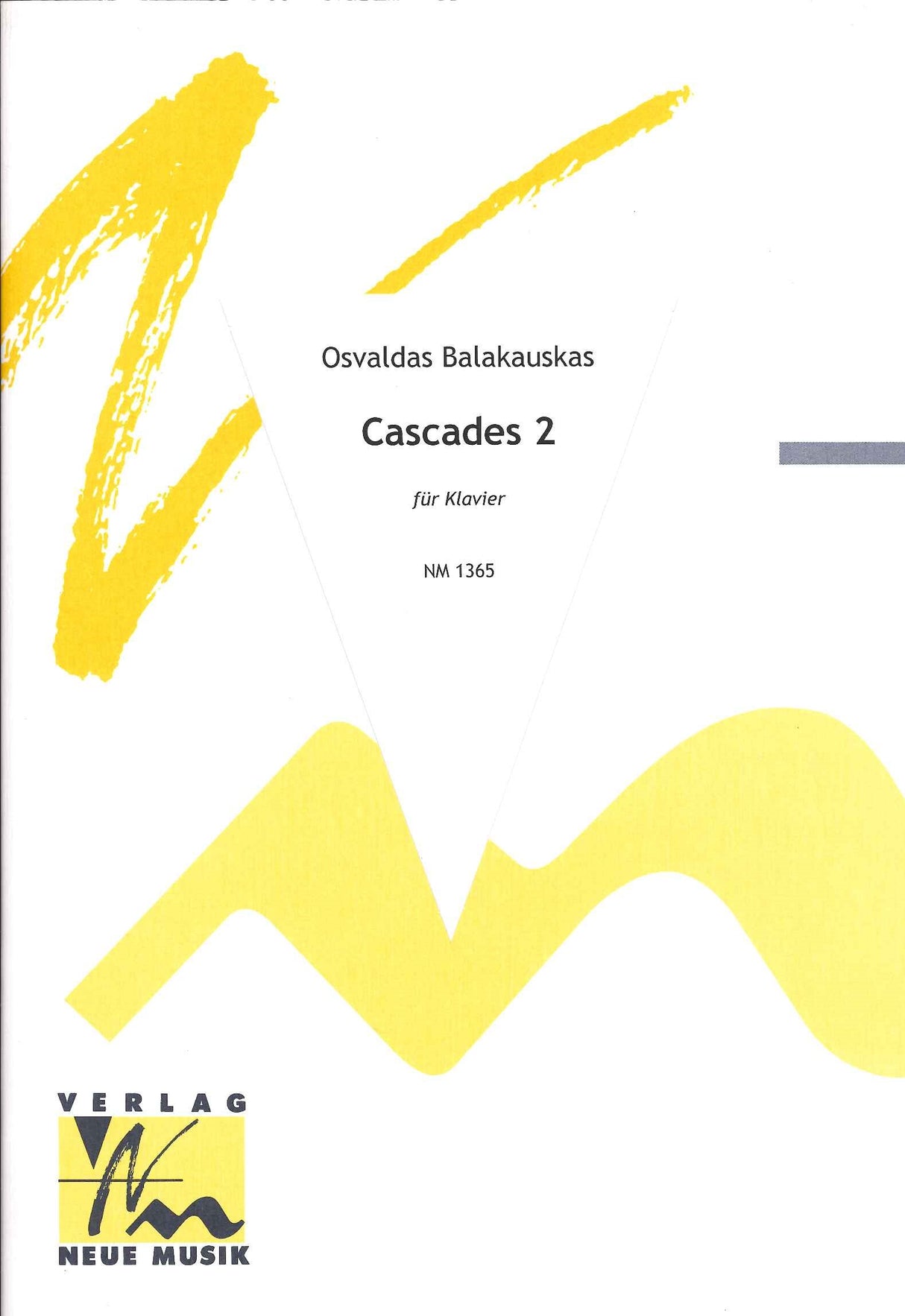 Balakauskas, Cascades 2 (Neue Musik)
