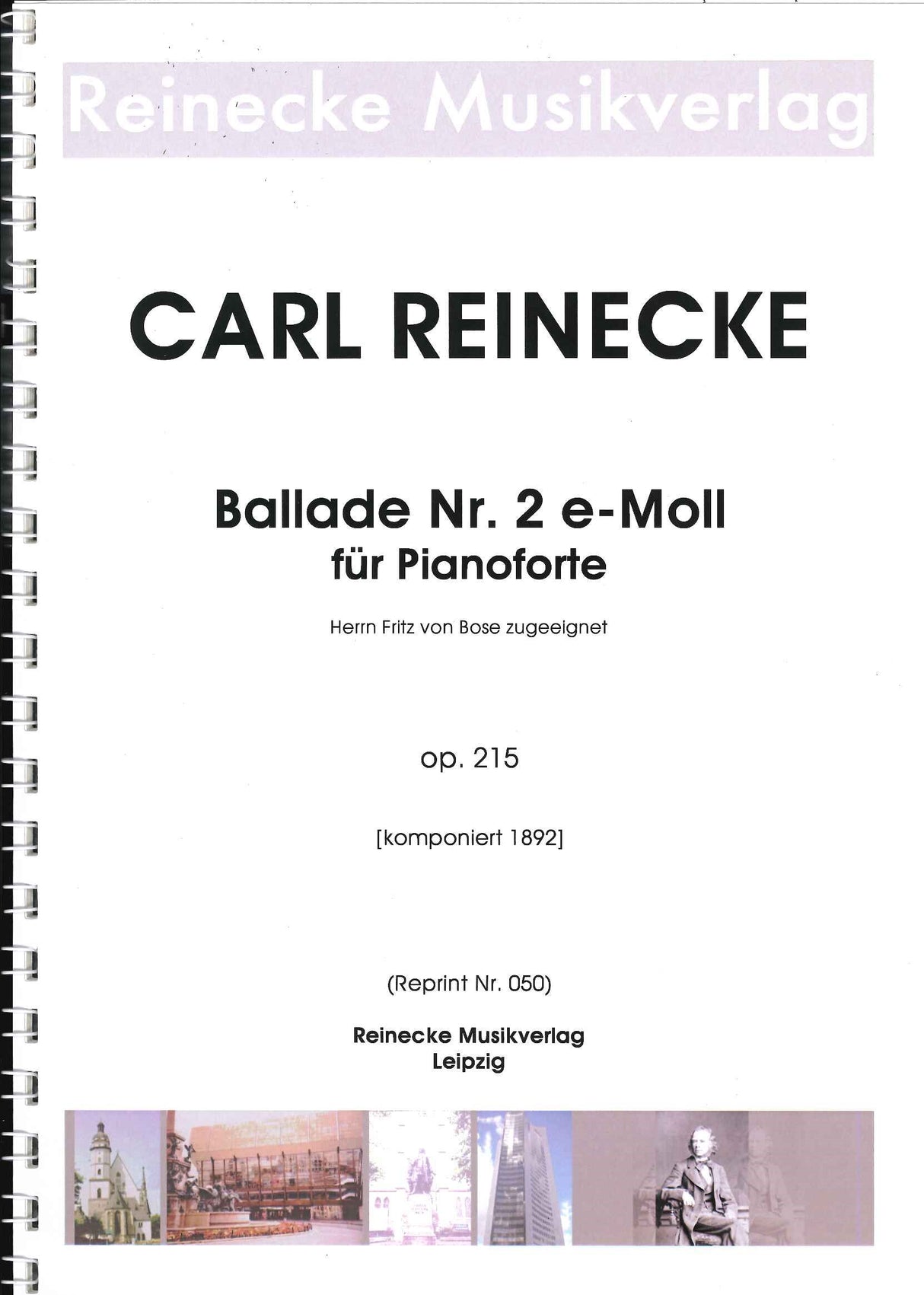 Reinecke, Ballade Nr. 2 in e op. 215 (Reinecke Musikverlag)