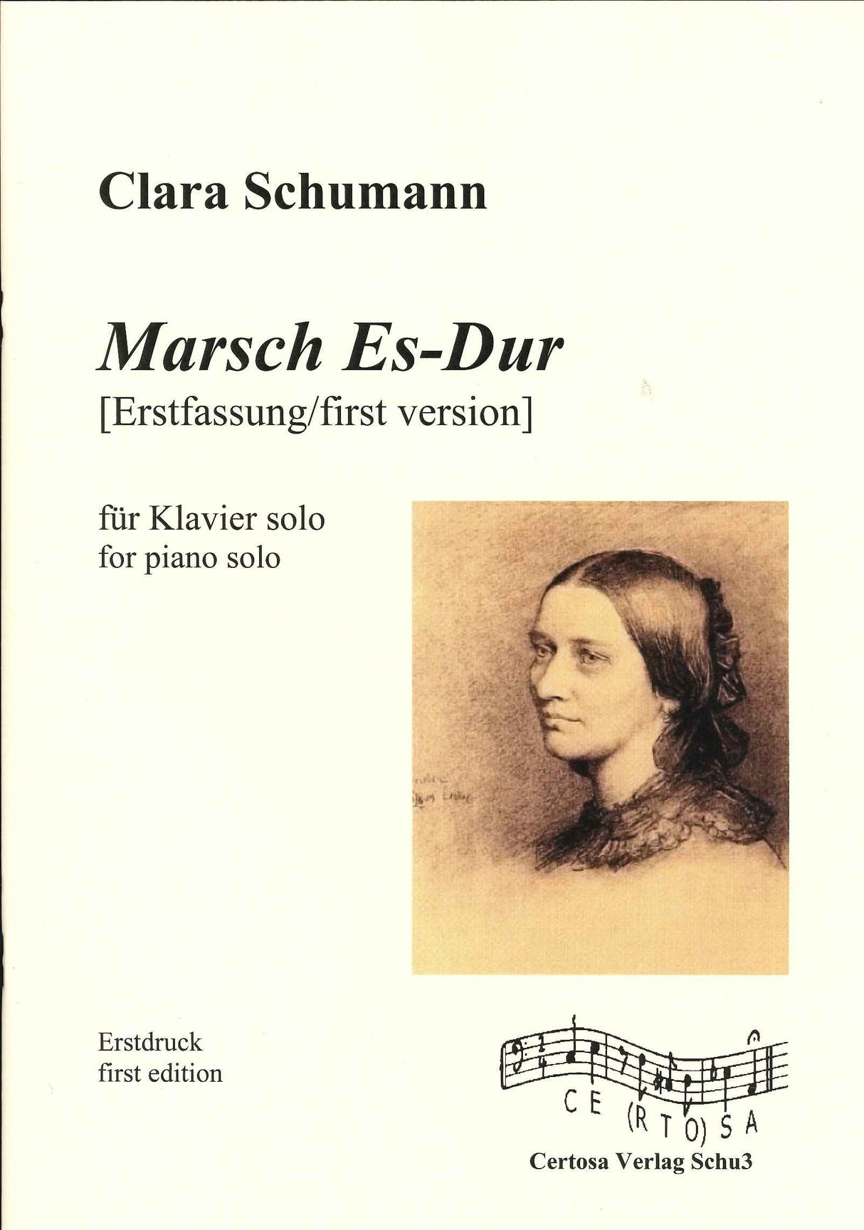 Schumann,C., Marsch Es-dur (Piano Solo) (Certosa)