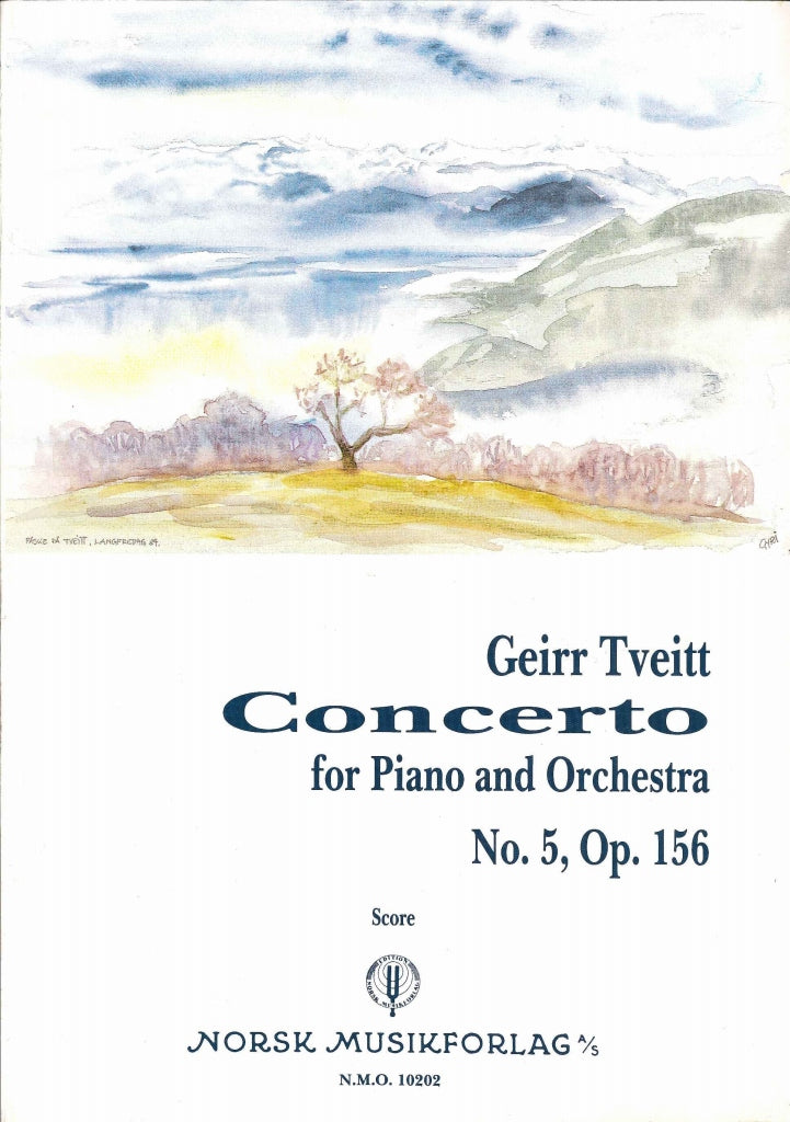 Tveitt, Concerto for Piano No. 5 op. 156 (Norsk)