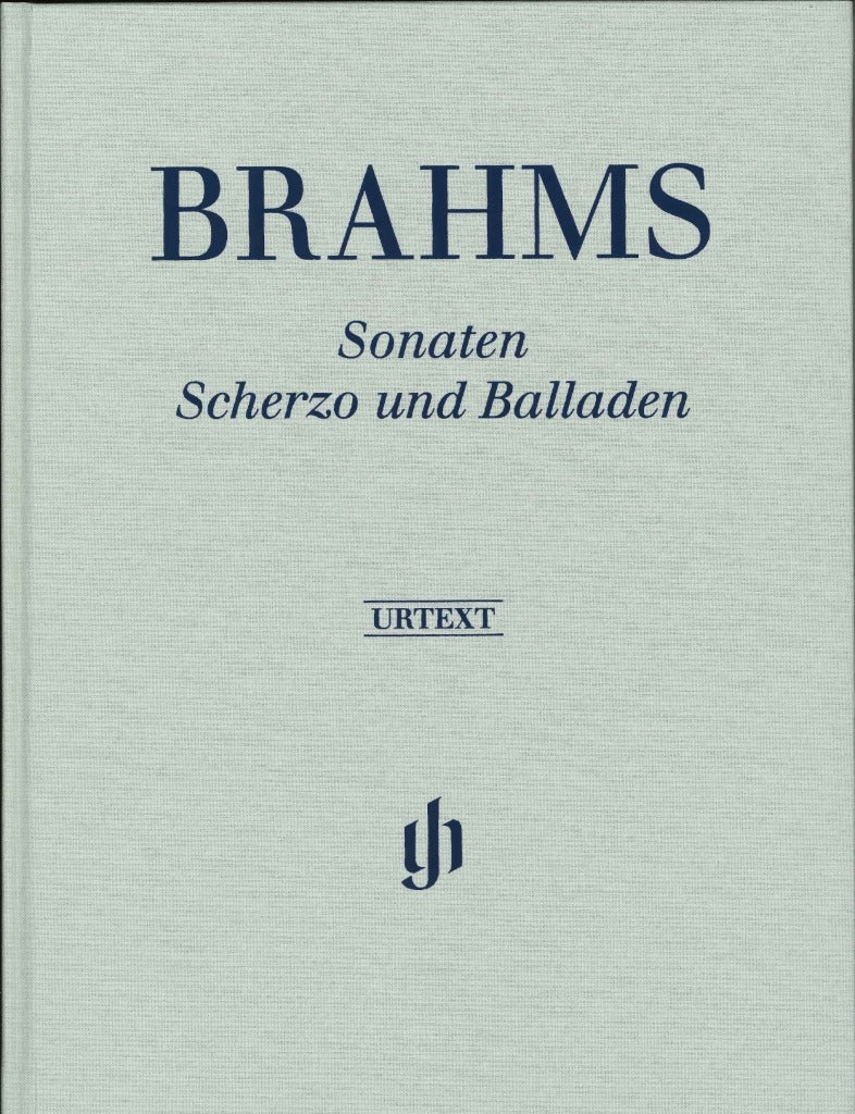 Brahms, Sonatas, Scherzo, Ballades Cloth (Henle)