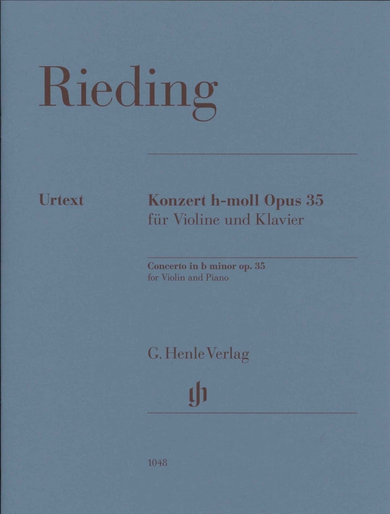 Rieding, Concerto op. 35 (Oppermann) (Henle)
