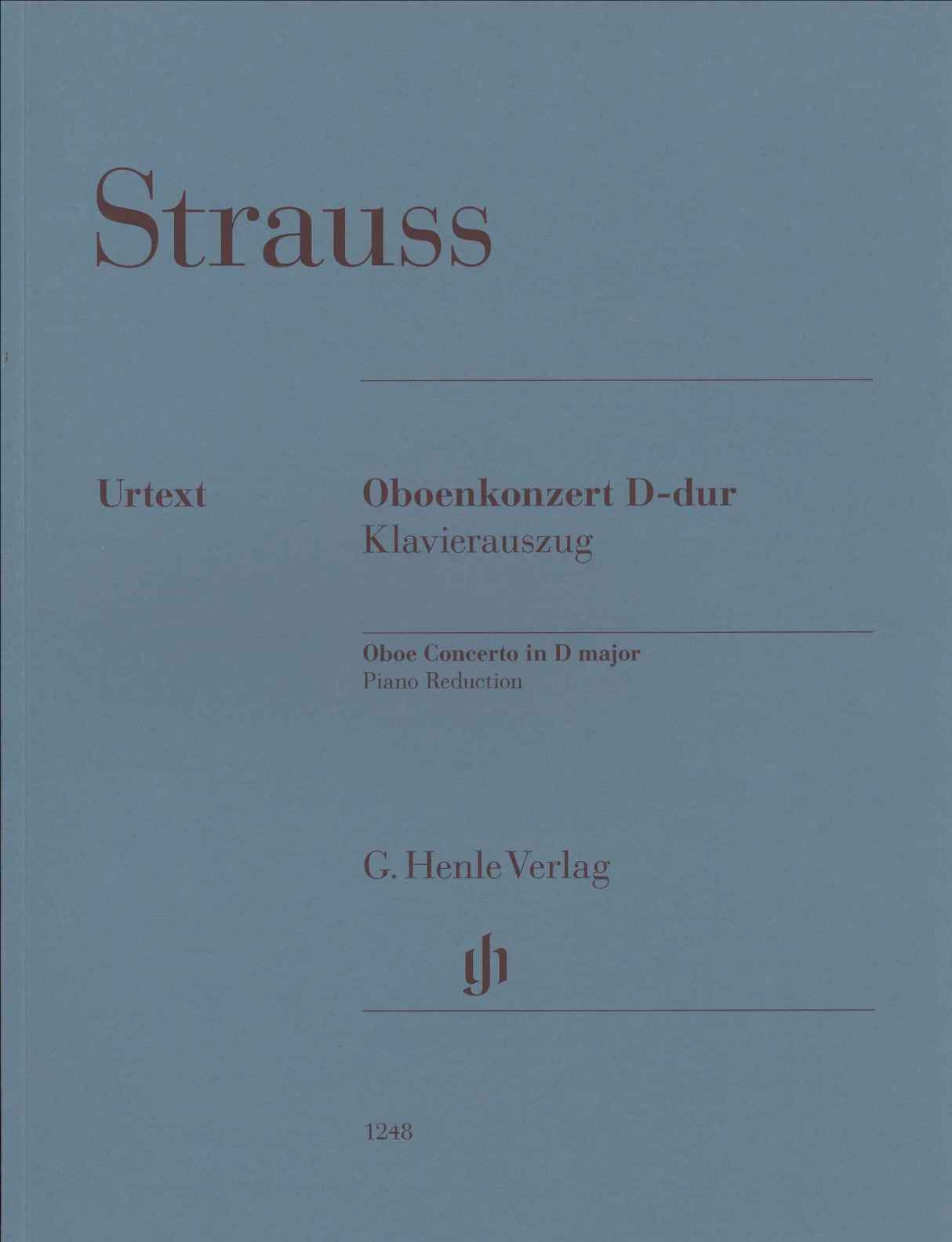 Strauss,R., Concerto for Oboe in D (Henle)