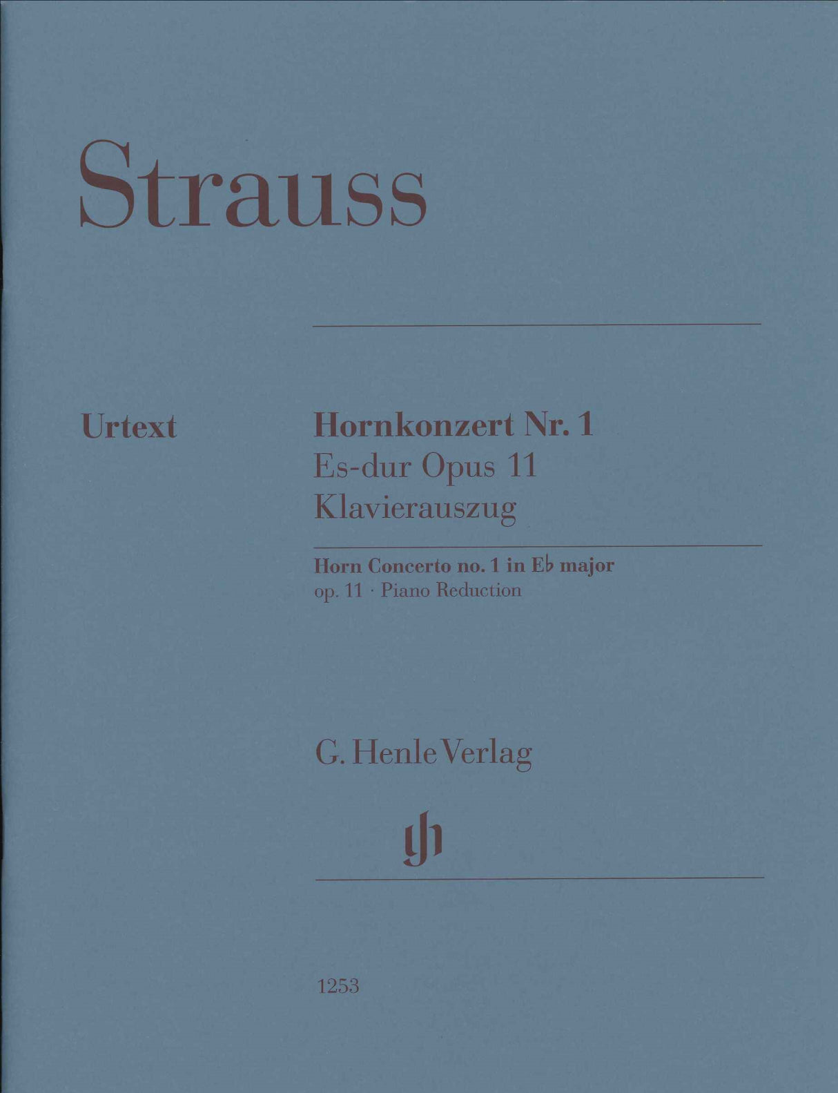 Strauss,R., Concerto No. 1 op. 11 (Damm) (Henle)