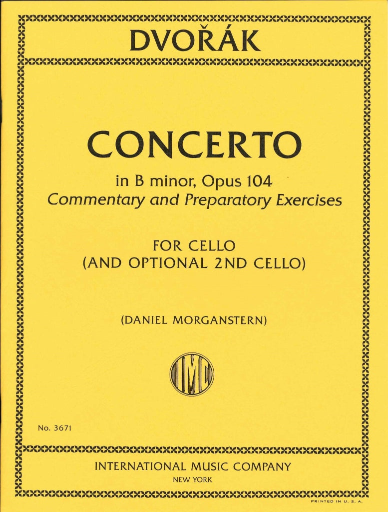 Dvorak, Concerto op. 104 (+2nd Vc) (IMC)