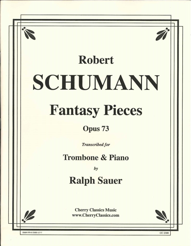 Schumann,, Fantasy Pieces op. 73 (Cherry Classics)