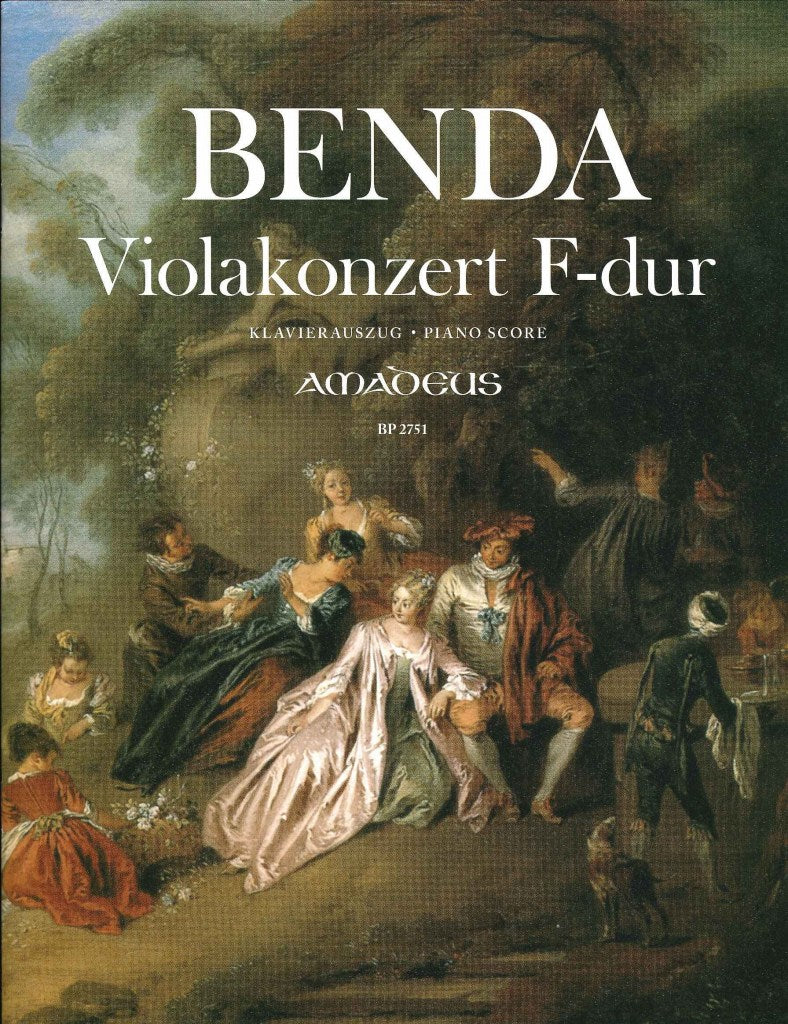 Benda,F.W.H., Concerto in F (Amadeus Verlag)