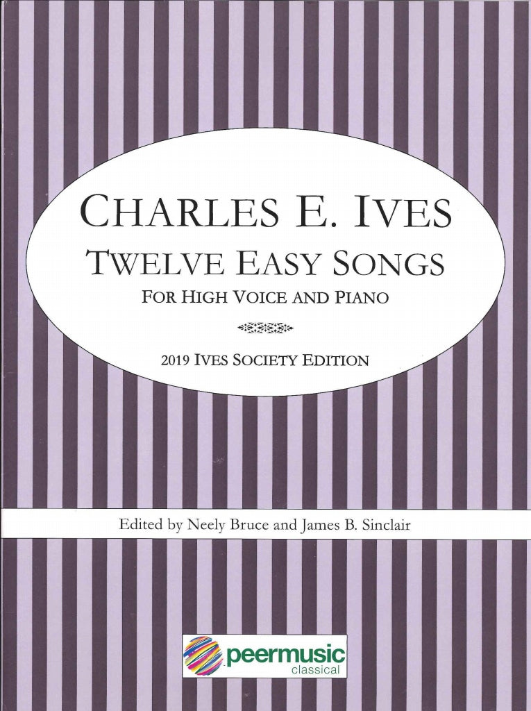 Ives, 12 Easy Songs (High) (Peermusic)