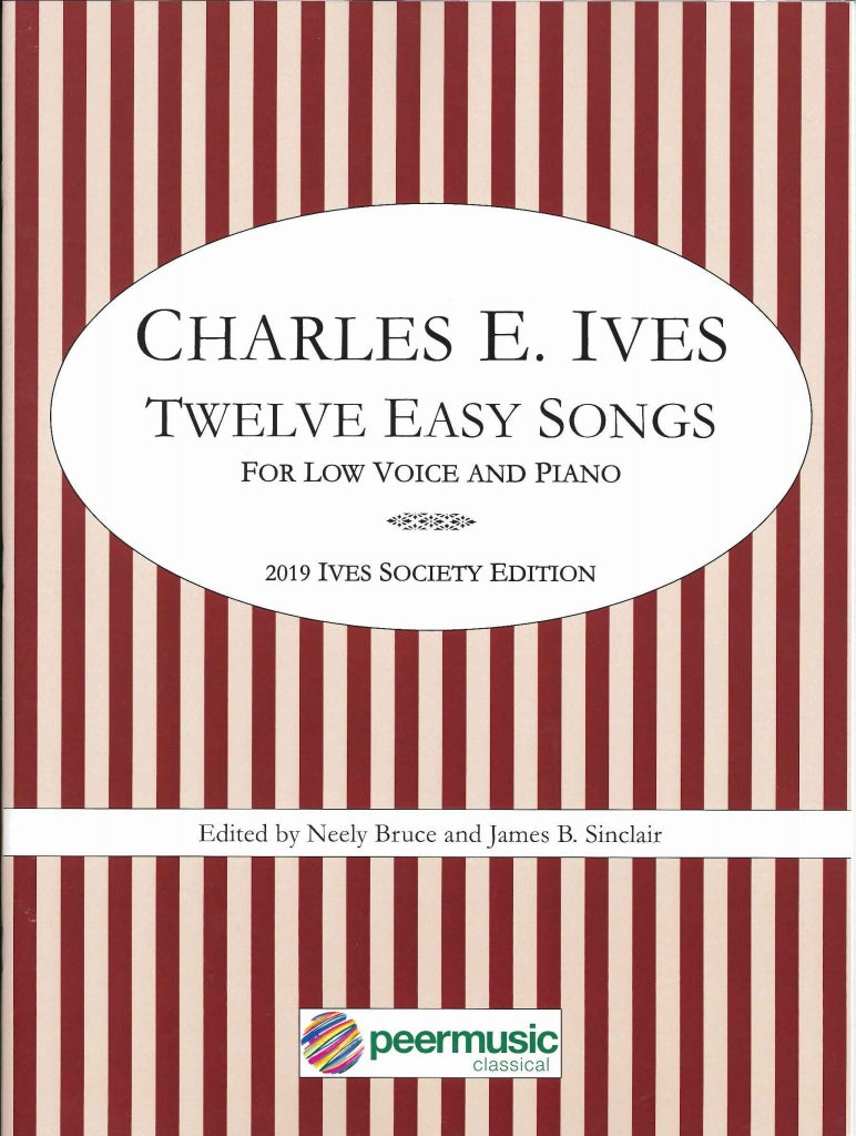 Ives, 12 Easy Songs (Low) (Peermusic)