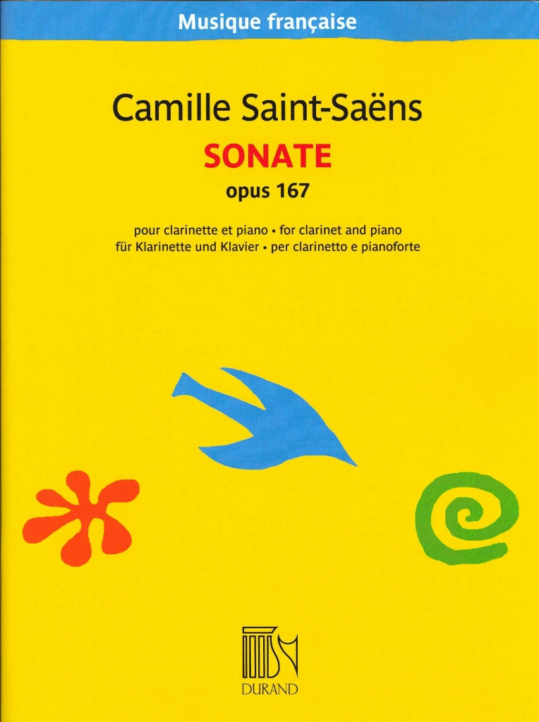 Saint-Saens, Sonata op. 167 (Lemaitre) (Durand)