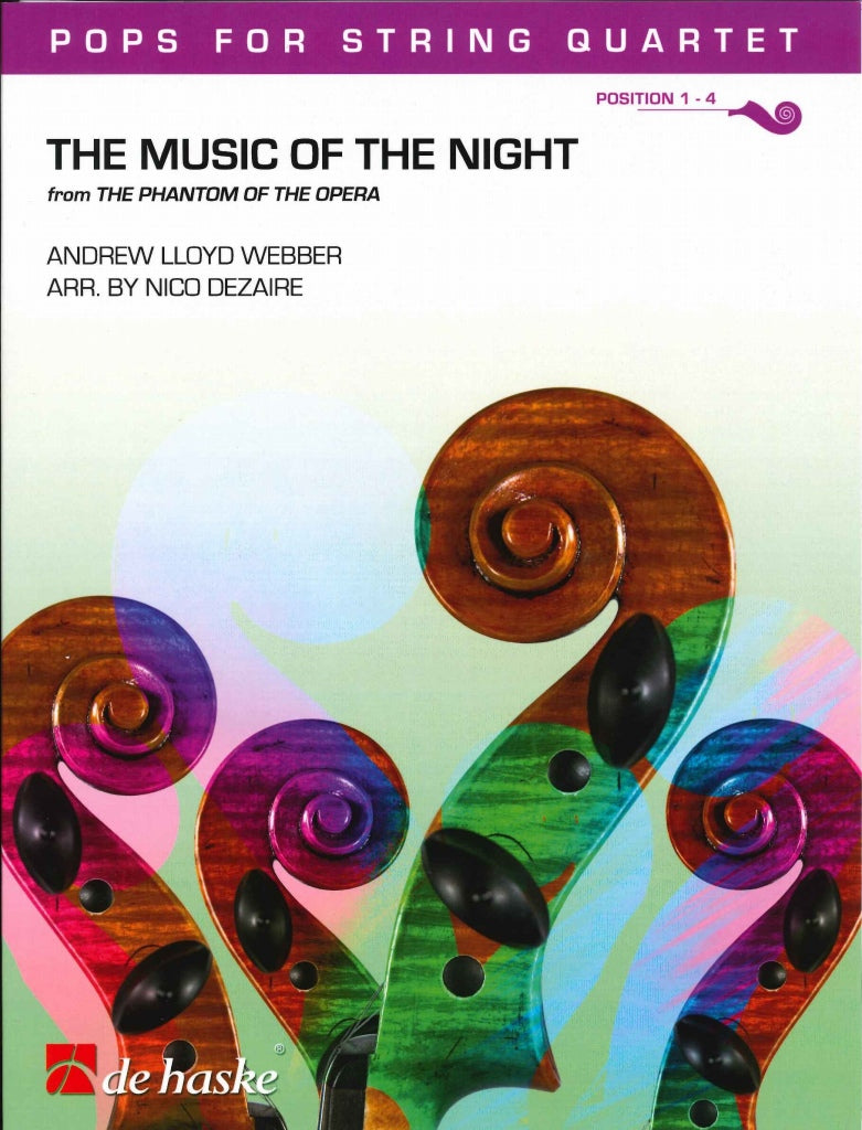 Lloyd Webber, Music of the Night (Qrt) (De Haske)