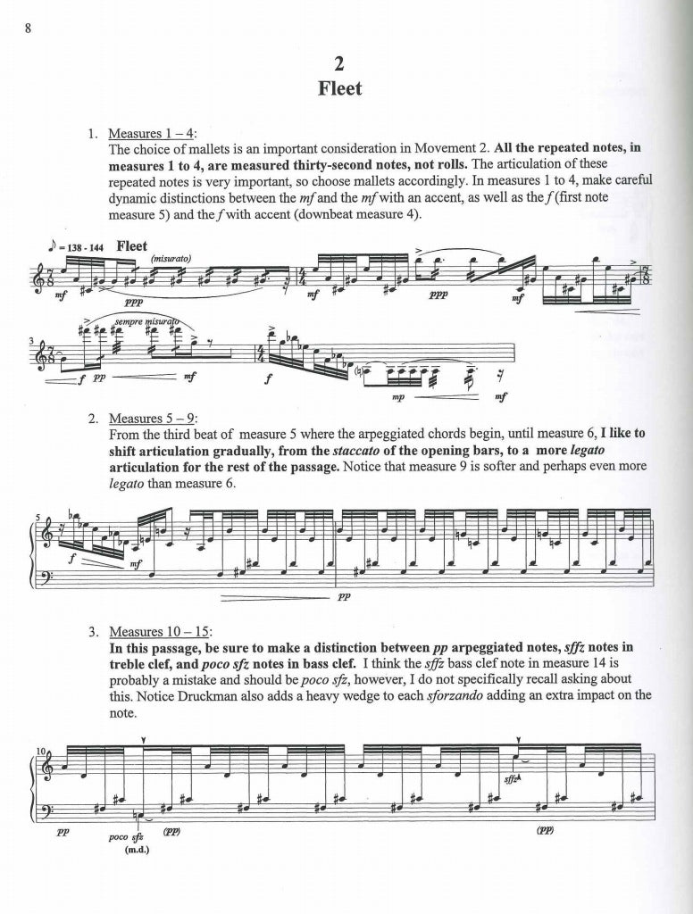 Druckman, Master Class 'Reflections' (Meredith Music/GIA Publications)