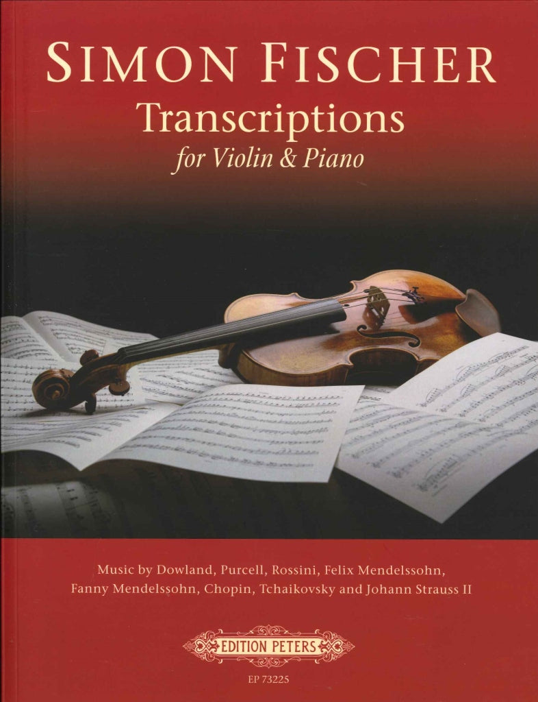 Transcriptions for Violin & Piano (Peters)