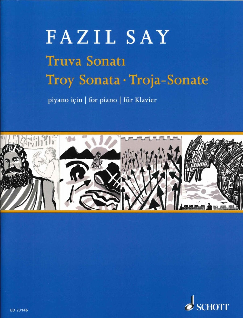 Say, Troy Sonata op. 78 (Schott)
