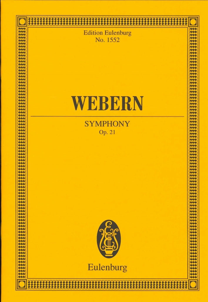 Webern, op.21: Symphony (Eulenburg)