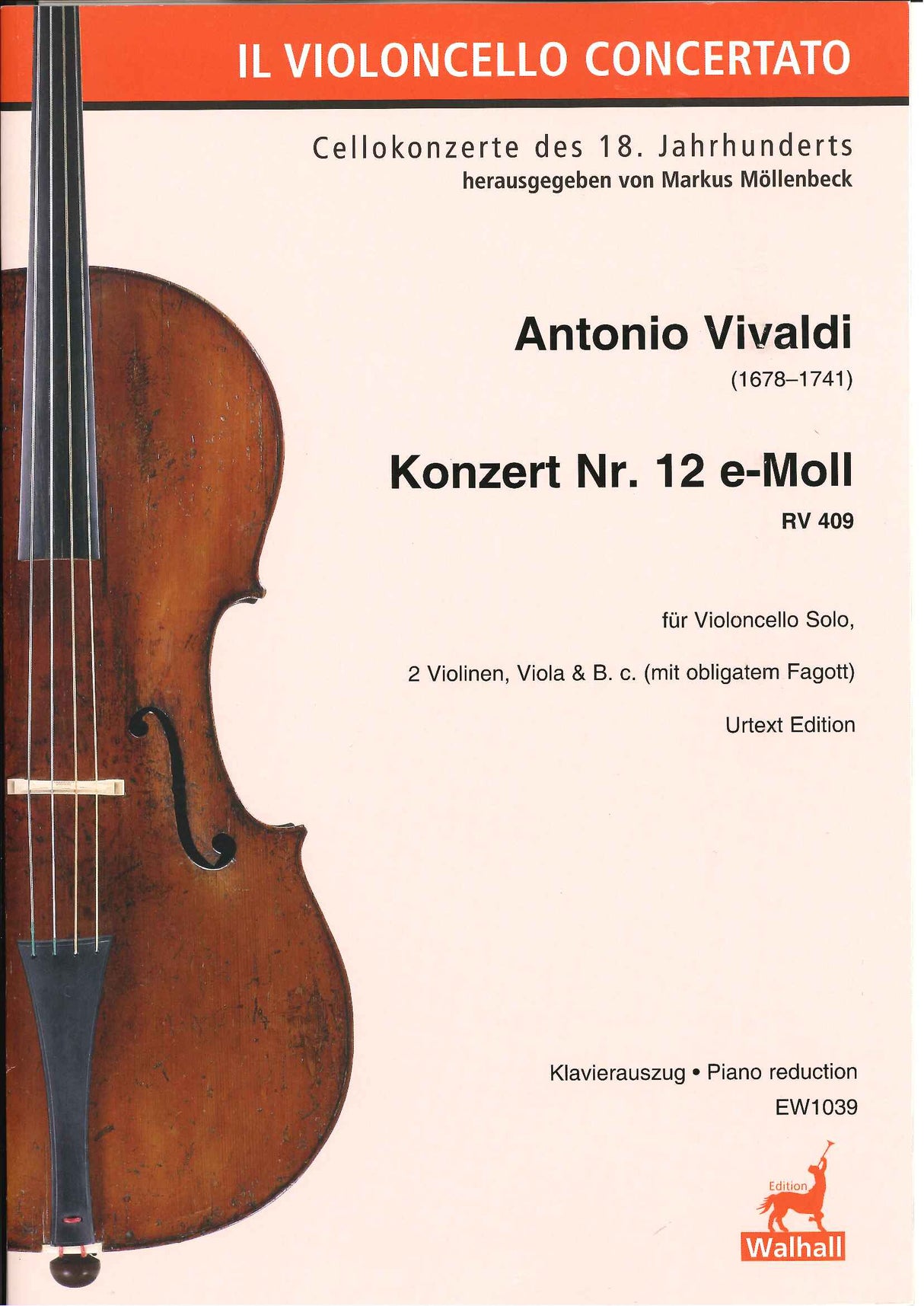 Vivaldi, Concerto in e, RV 409 (Walhall)