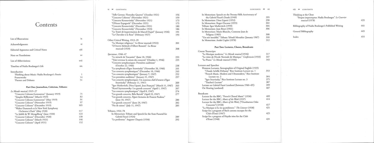 Brooks, Nadia Boulanger: Thougts on Musi (Rochester Press, University of)