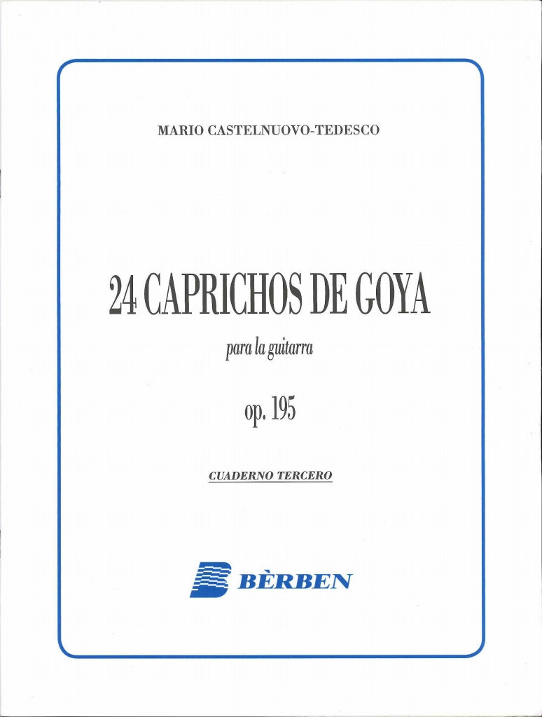 Castelnuovo-Tedesco, Caprichos Goya 3 (Berben)