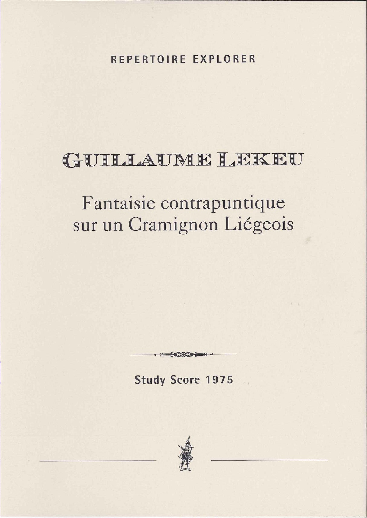 Lekeu, Fantaisie contrapuntique (Hoflich)