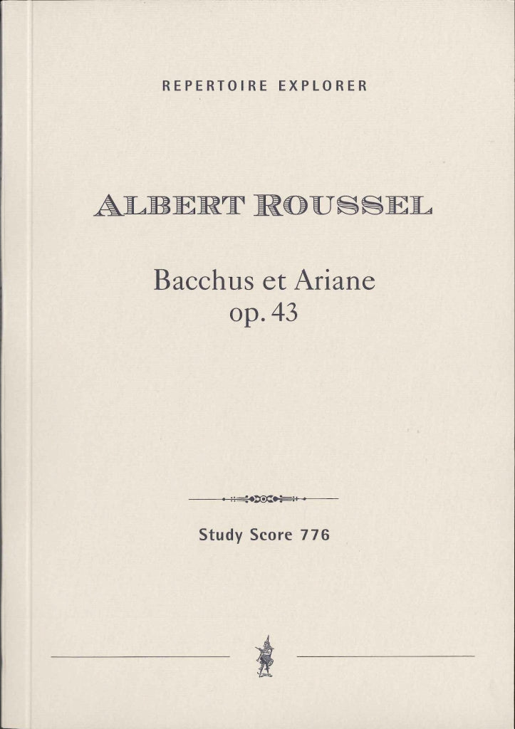 Roussel, Bacchus et Ariane, Complete (Hoflich)