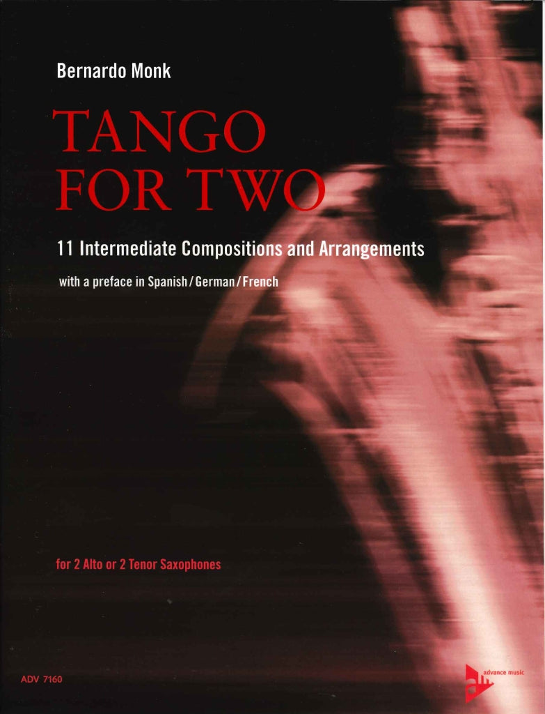 Monk,B., Tango for Two (2Sax) (Advance Music)