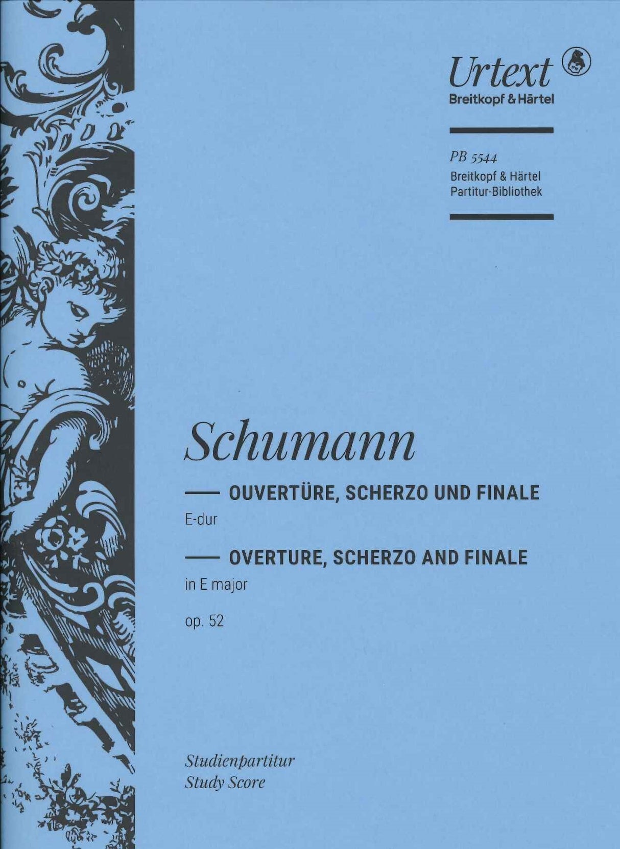 Schumann, Ov op. 52 Ov, Scherzo & Finale (Breitkopf)