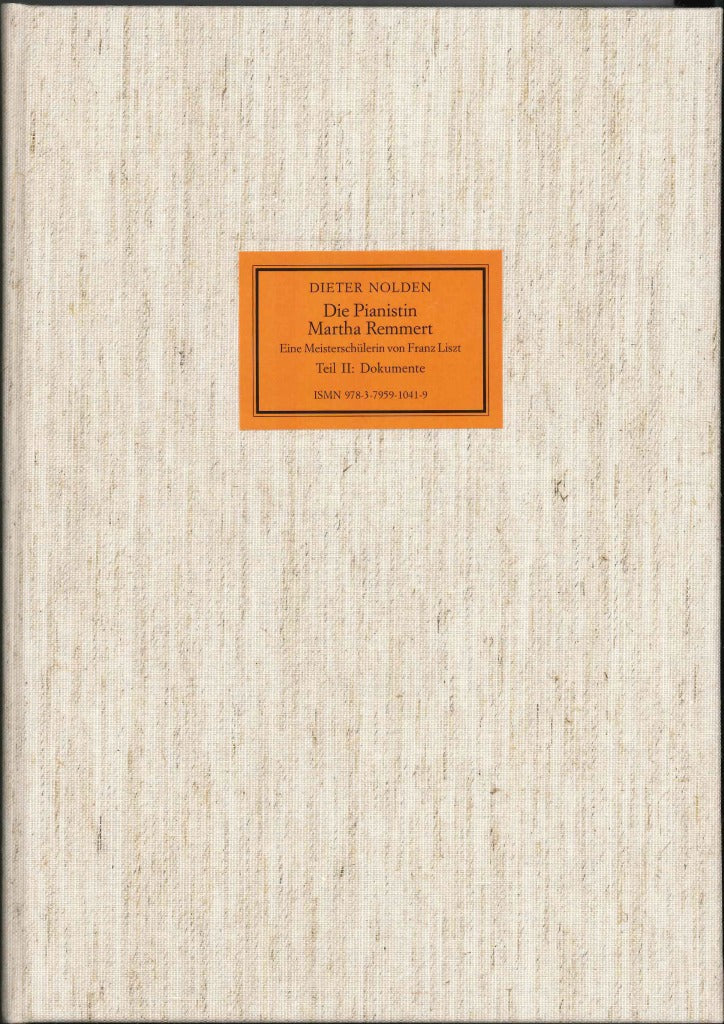 Nolden, Pianistin M. Remmert, Teil 2 (Noetzel)